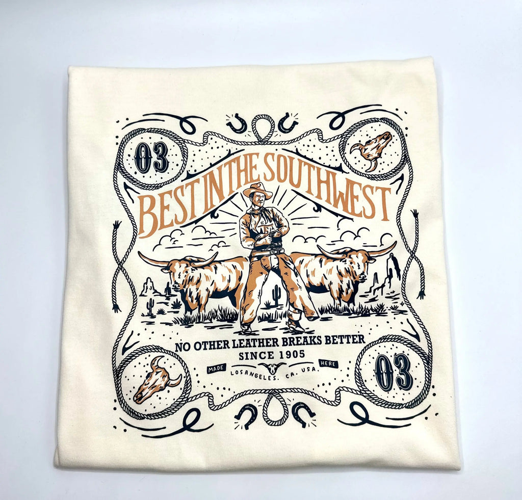 No Other Leather Breaks Better Ten-Eight