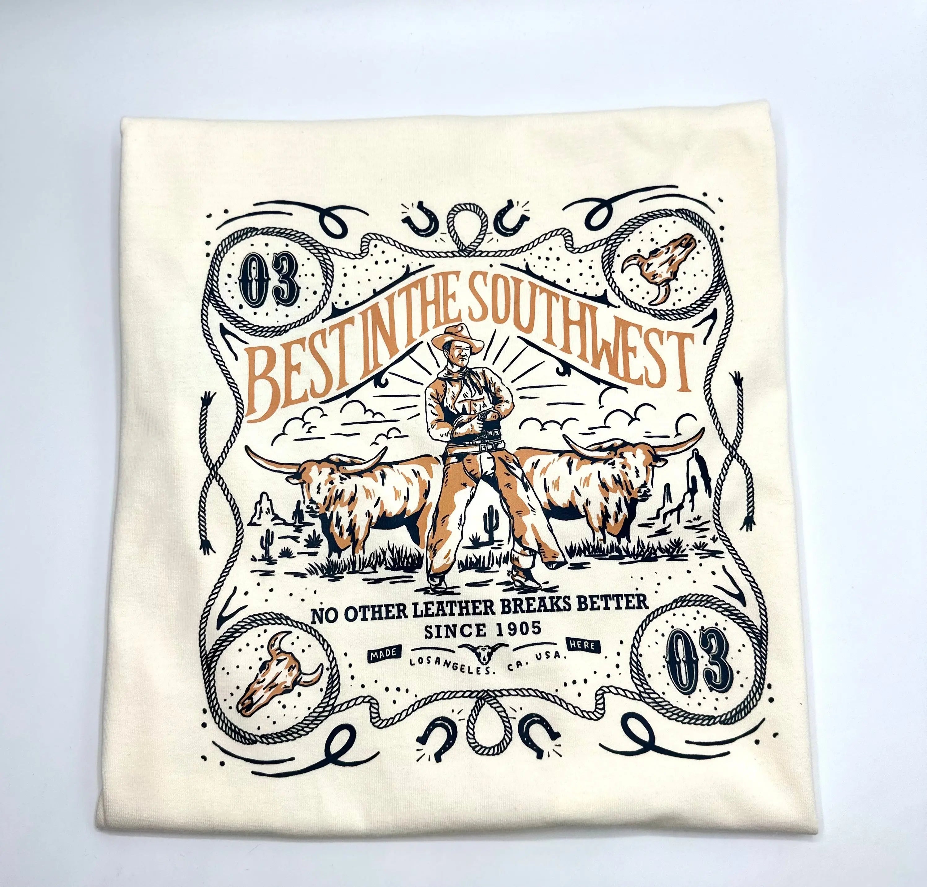 No Other Leather Breaks Better Ten-Eight