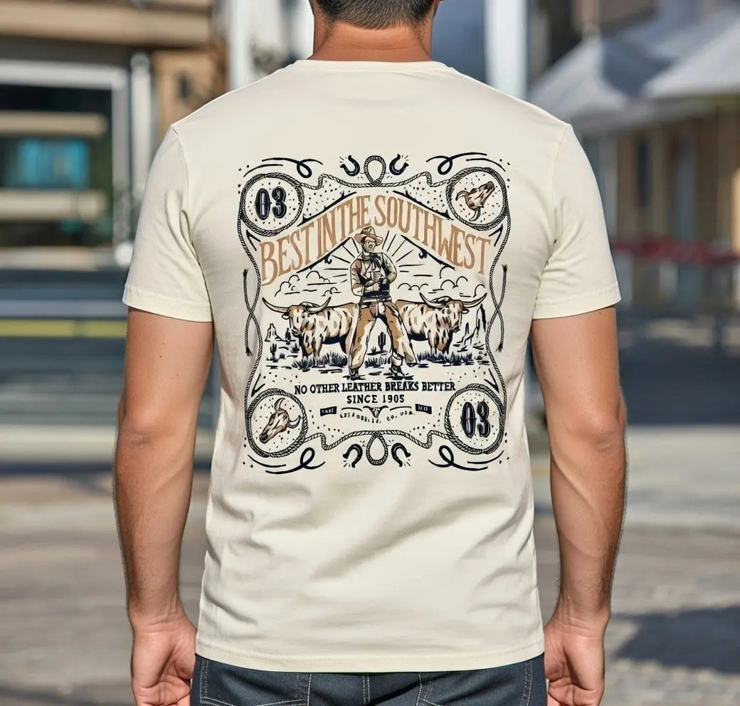 No Other Leather Breaks Better Ten-Eight