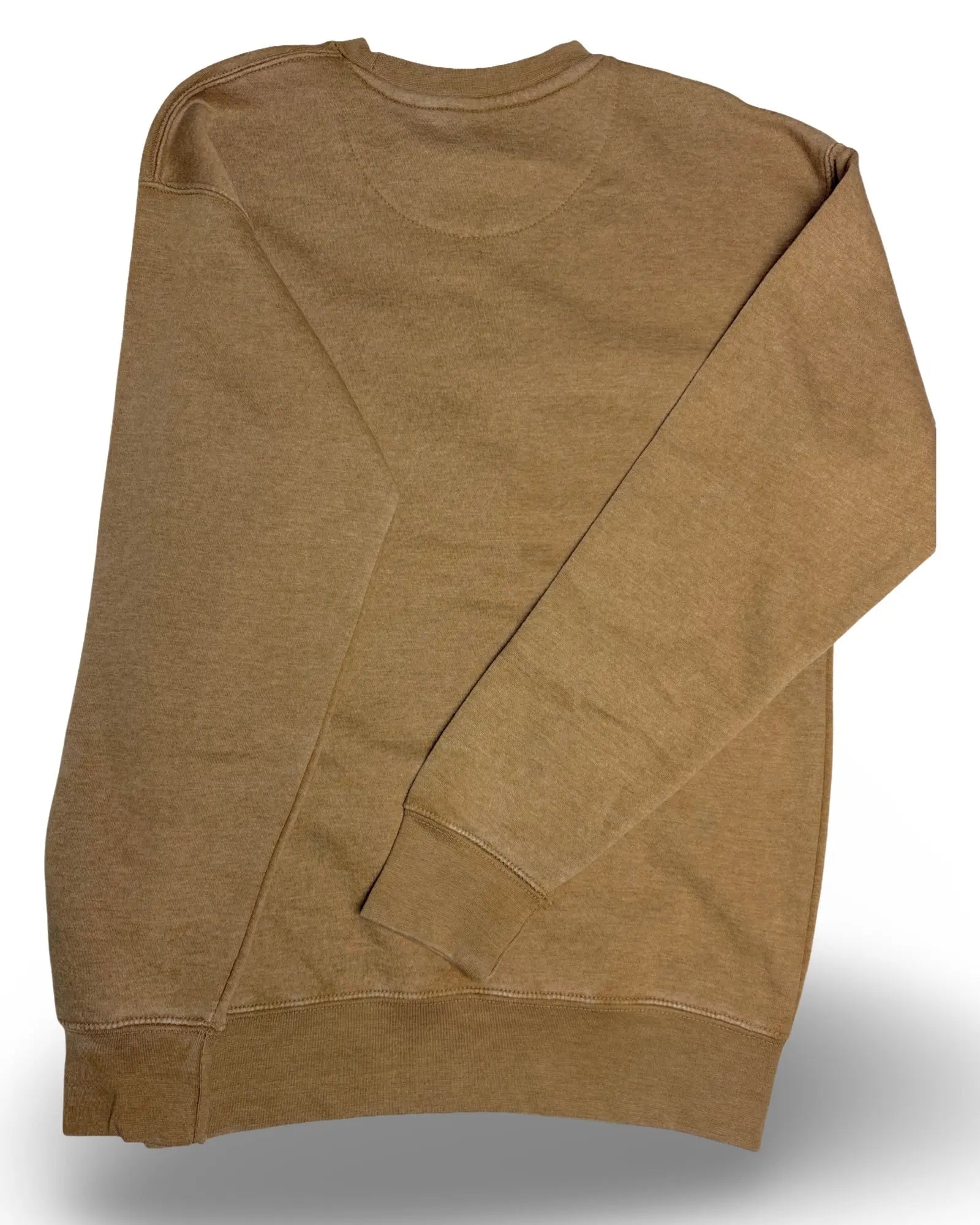 Vintage Mineral Wash Crewneck Sweatshirt - “One Eight Seven” Embroidered Ten-Eight